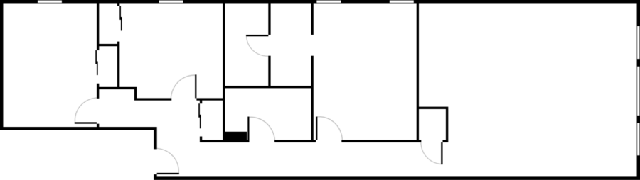 Floor plan for Residence 1